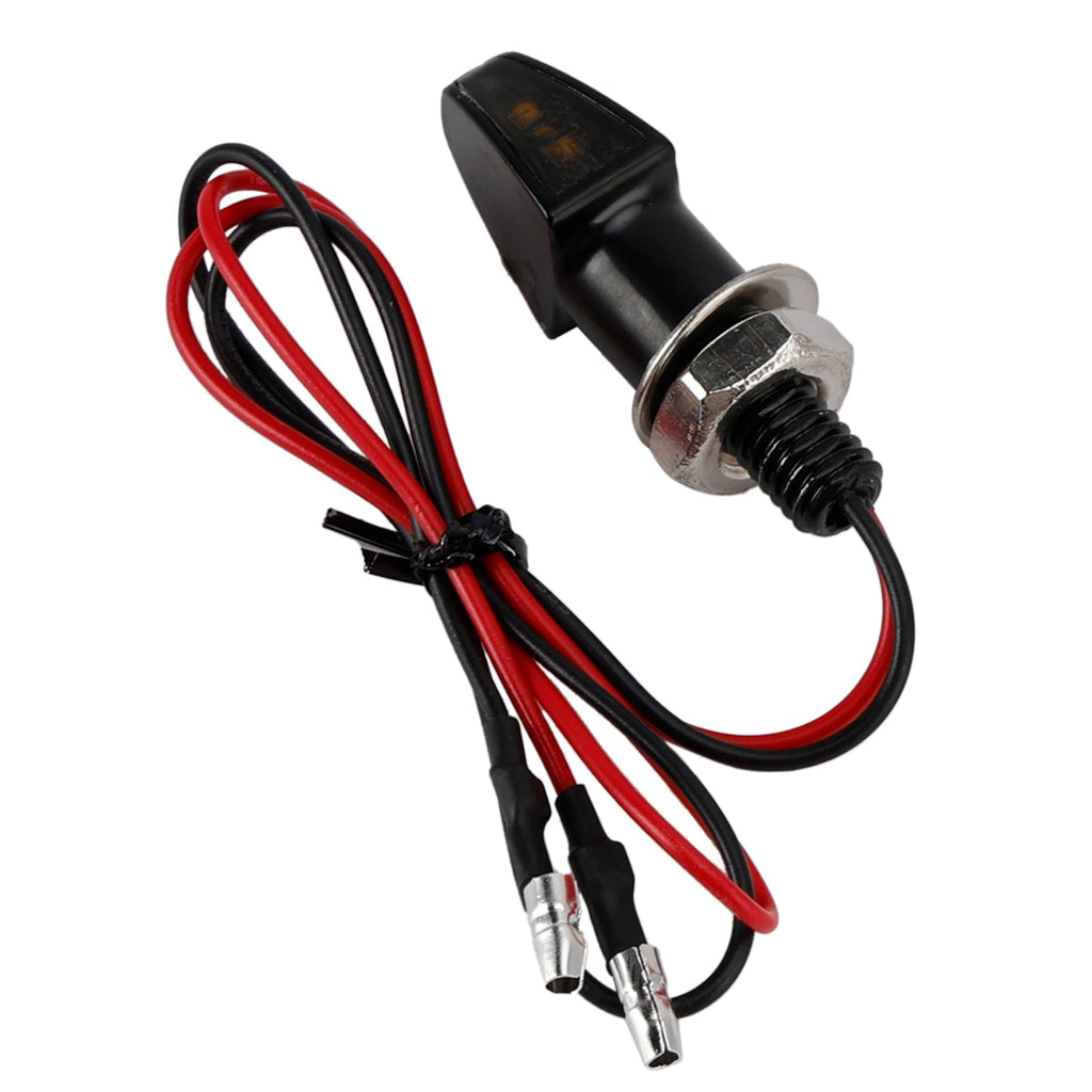 12V Universal LED Indicator Light for Motorcycle Turn Signals 8mm Yamaha