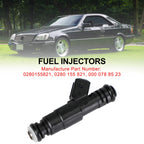 Mercedes-Benz Fuel Injector 0280155821 for W124 R129 W140 W202 W210 Models