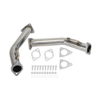 2.5 Inch Exhaust Test Pipes Downpipe Kit for Infiniti Q50 Q60 3.7L Engine