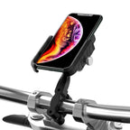 15W Universal Wireless Phone Charge Mount QC3.0 Bracket for Moto Scooter BlackB Generic