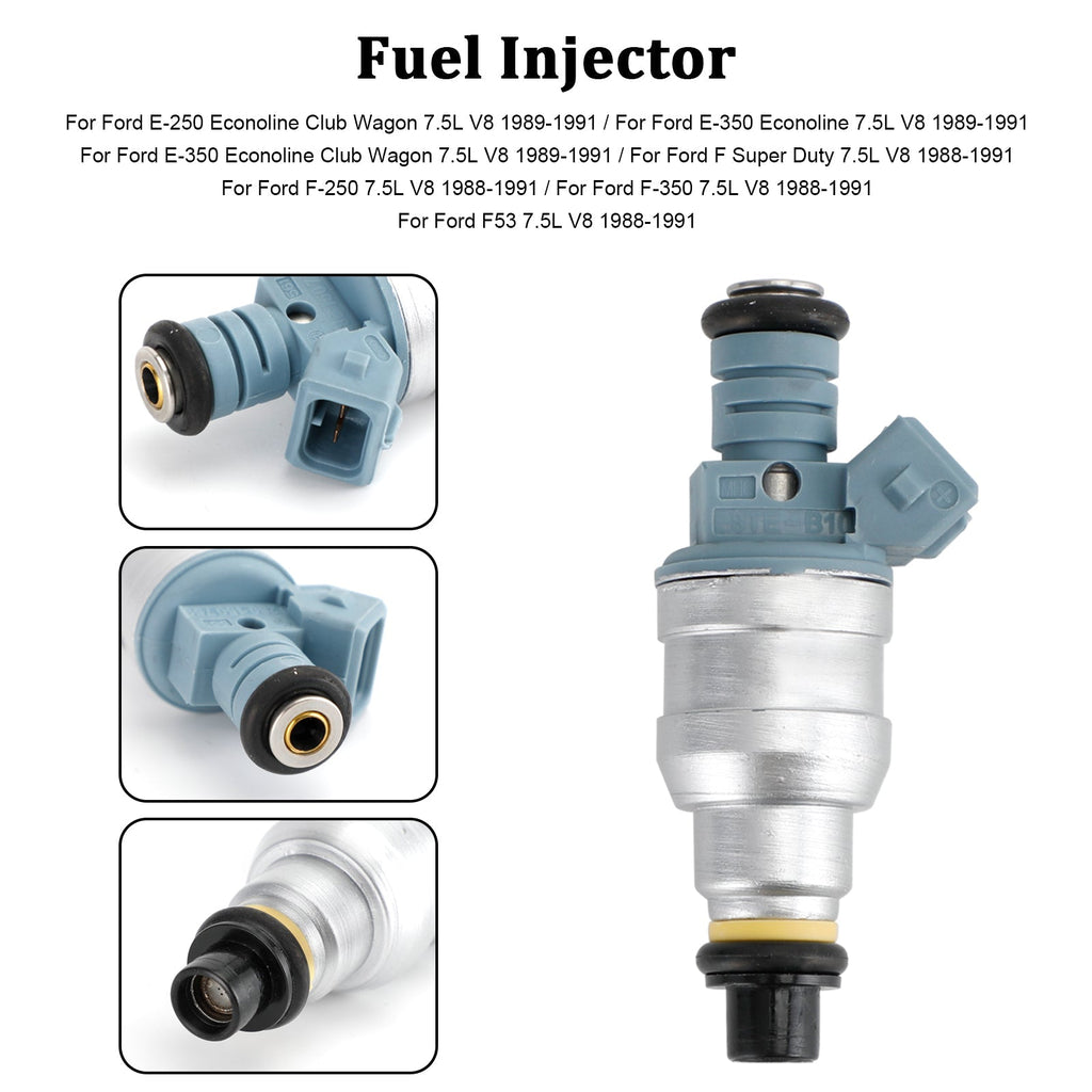1988-1991 Ford E-Series 7.5L V8 Single Fuel Injector 0280150759 822-11120