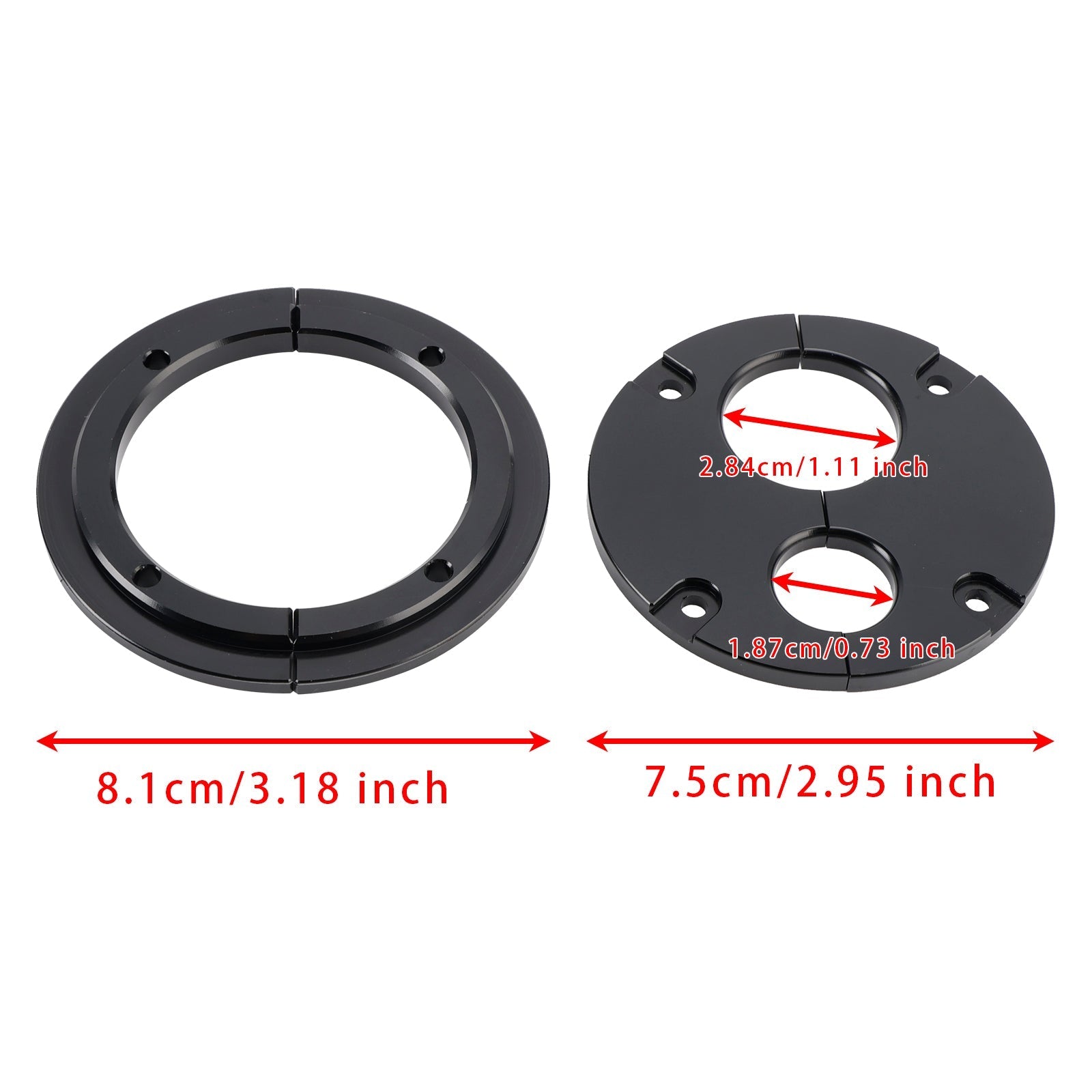 2 Pack Firewall Penetration Kit for Holley Terminator - Replace Factory Grommet