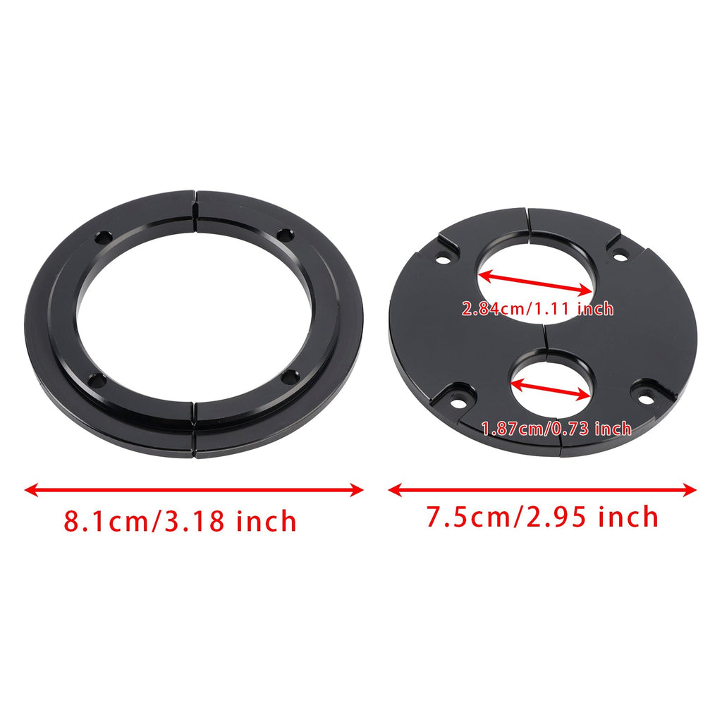 Holley Terminator 2 Pack Firewall Pass Through - Grommet Elimination Solution