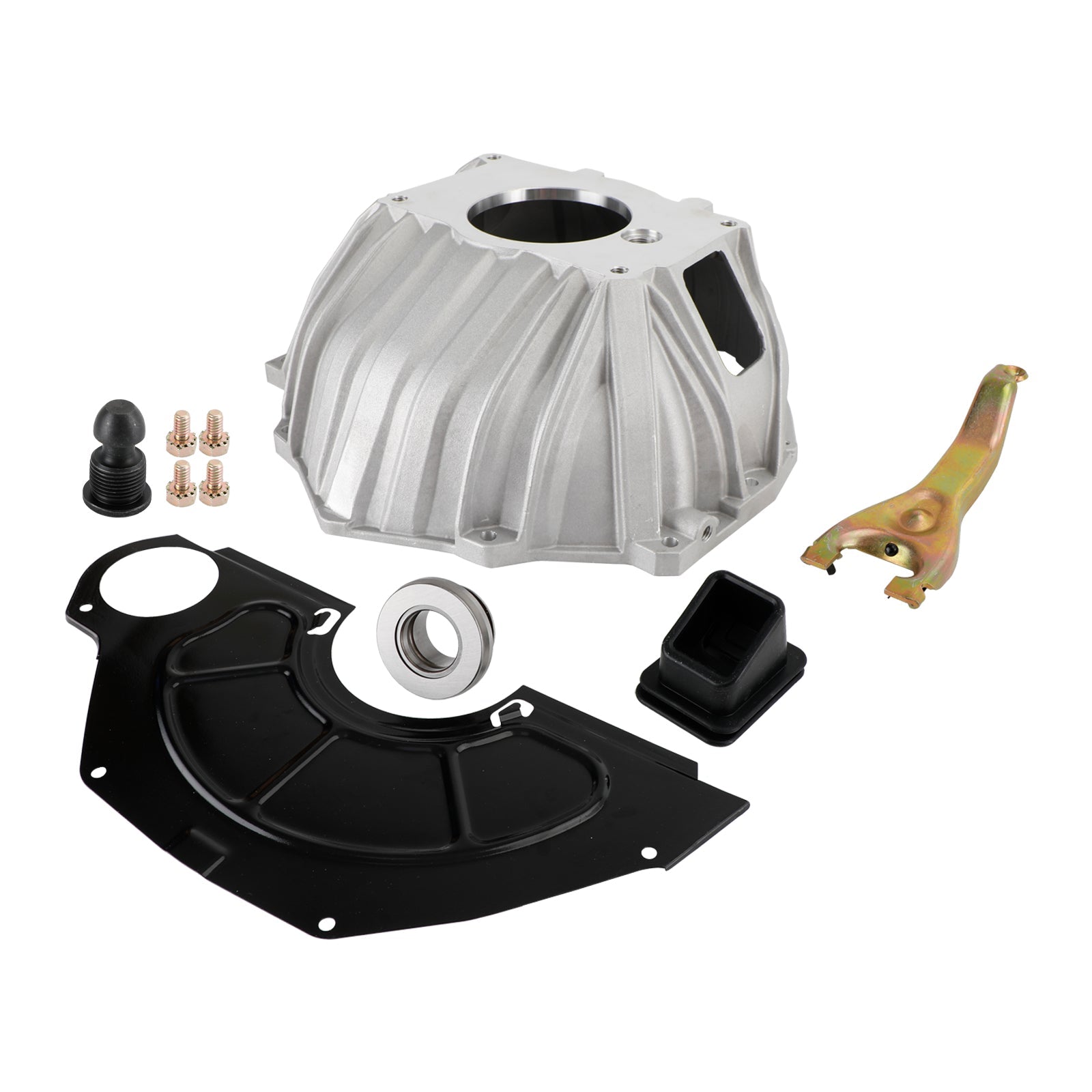 1964-1988 Chevy Chevelle Malibu Monte Carlo Bell Housing Clutch Fork Throwout Bearing Cover Kit 3899621