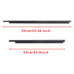 Toyota 4Runner 1996-2001 4-Piece Outer Door Glass Weatherstrip Molding Belt