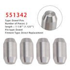 Engine to Transmission Steel Alignment Dowel Pins 551342 - 2 Pack Replacement