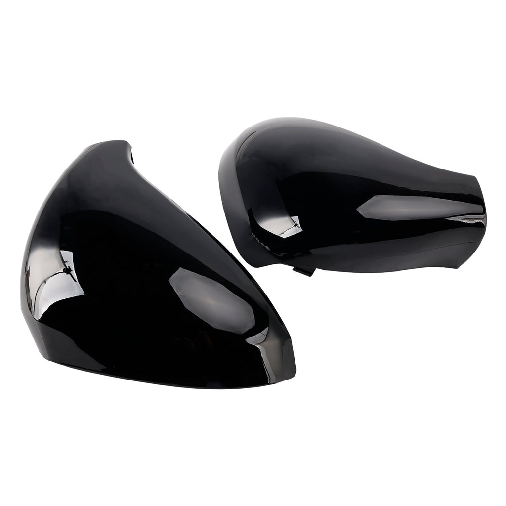 Peugeot 207 Hatchback Rearview Mirror Covers Bright Black Housing 2006-2015 9680194877