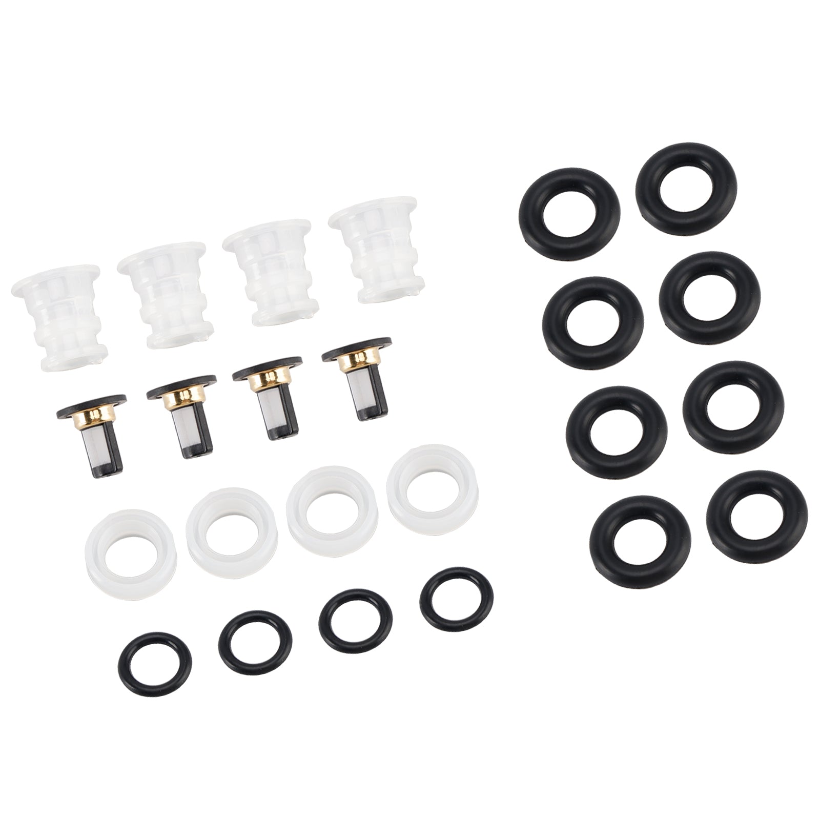 Acura RSX 2002 2003 2004 2.0L L4 Fuel Injector Rebuild Kit 16450-PNE-G01 4 Piece