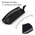 Audi A4 B6 B7 2001-2008 Black Center Console Armrest Latch Cover 8E0864245E