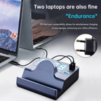 140W Smart Wireless Quick Charge Socket PD100W Laptop QC Fast Charging Mobile Phone Charger EU Plug