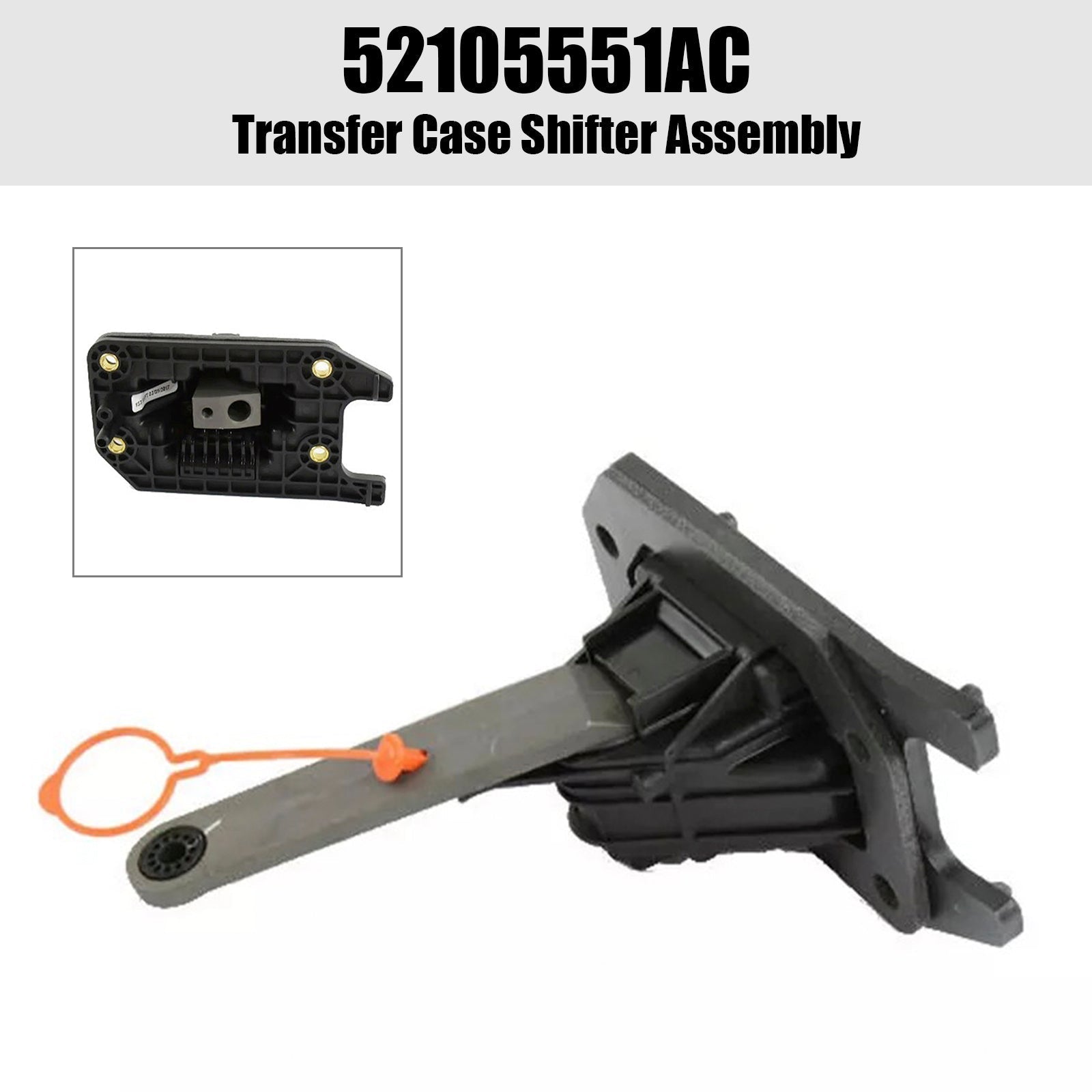 2002-2005 DODGE RAM 1500 Transfer Case Shifter Assembly 52105551AC 52105551AB