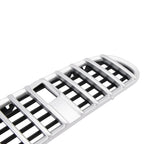 Silver Front Hood Upper Vent Grill for BMW E46 2002-2005 OEM 51137075324