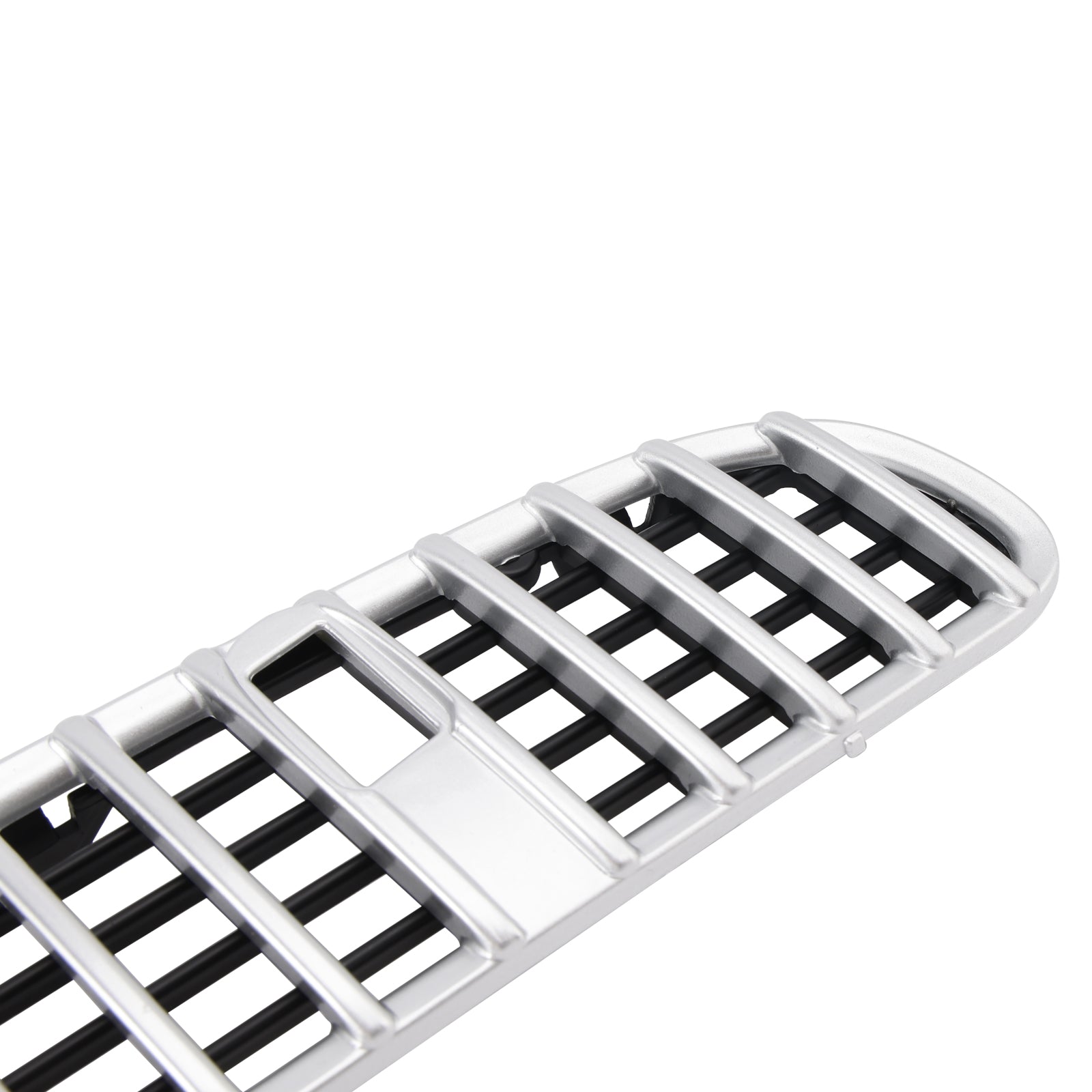 Front Upper Hood Vent Grill Silver for 2002-2005 BMW E46 51137075324