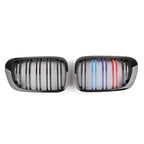 Front Hood Kidney Grille for 2001-2006 BMW M3 3-Series Cabrio