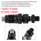 1 Piece Kubota D722 D782 BX2230D Fuel Injector Assembly 16001-53000 H1600-53000