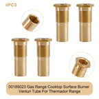00189023 Thermador 4PCS Gas Cooktop Surface Burner Venturi Tube Assembly