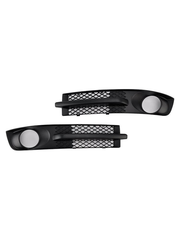 Front Bumper Fog Light Grille for 2000-2010 Volkswagen Sharan 7M with Foglight Aperture