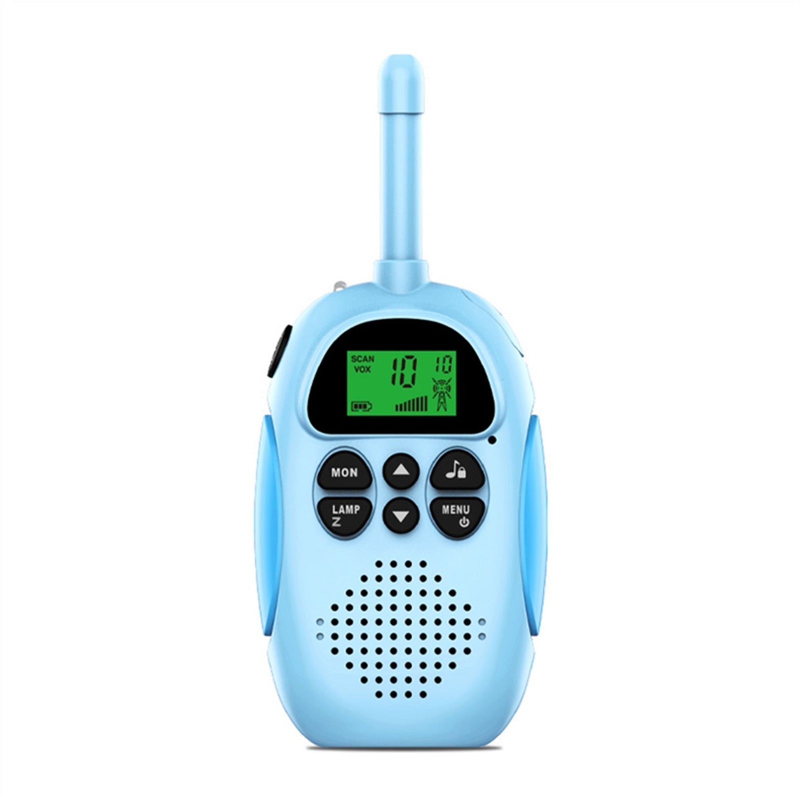 Handheld 22 Channel 2 Way Radio for Kids 3 KM Range 2 Pack Walkie Talkies