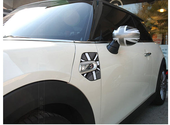 Union Jack Wing Mirror Covers for MINI Cooper R55 R56 R60 Power Fold - 2 Piece Set CA Market