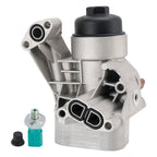 Filter Housing and Oil Cooler Unit 03N115389A Compatible with Audi VW Seat Skoda TDI 1.6 2.0
