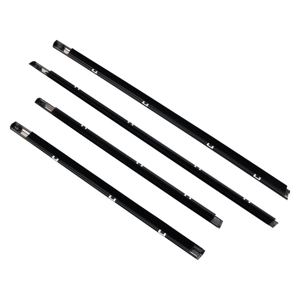OEM Nissan Sentra Weatherstrip 4-Piece Seal Kit 2001-2006 80820-5M00A 82821-5M00A