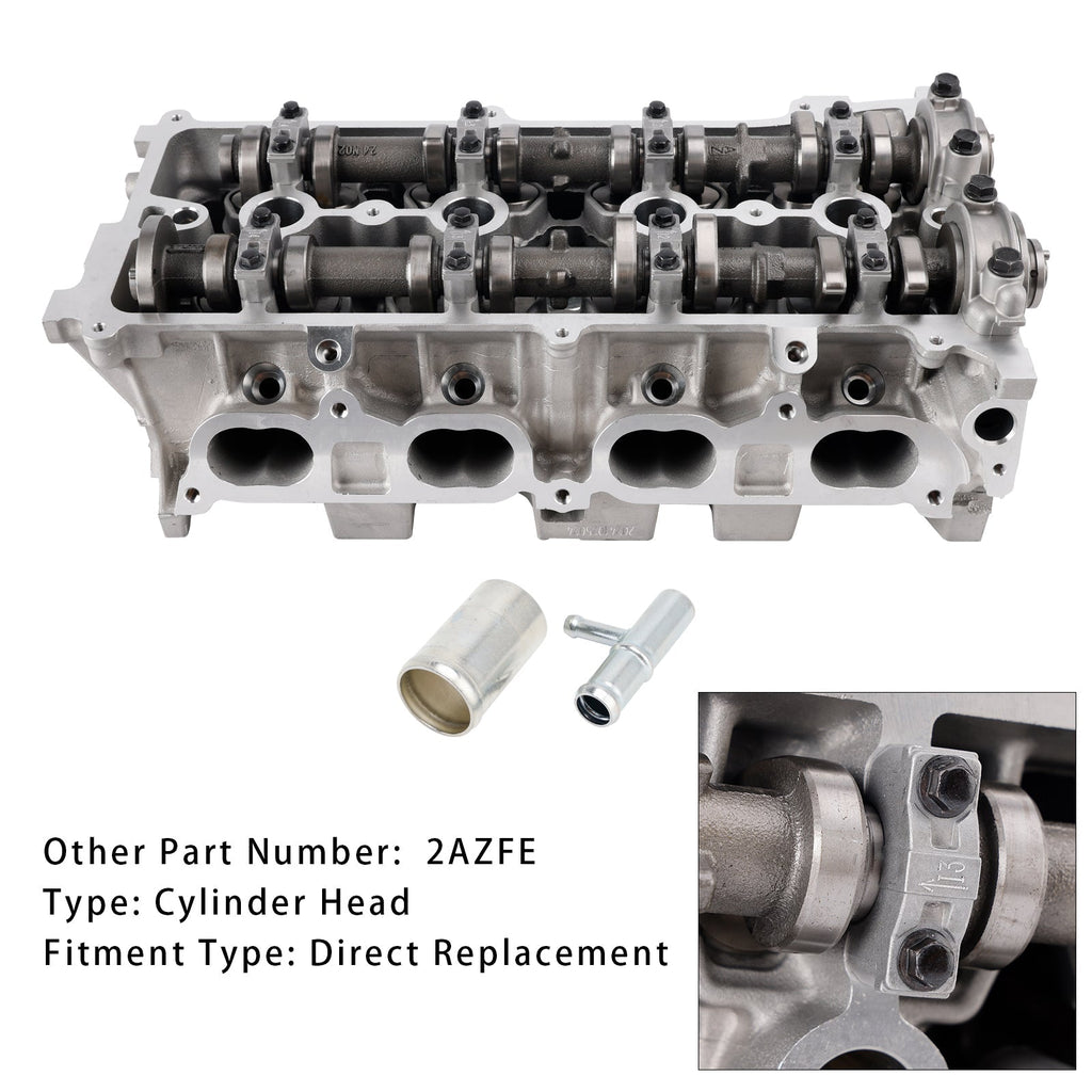 Toyota Highlander 2.4L Complete Cylinder Head Assembly 2001-2007 2AZFE DOHC