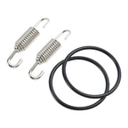 Exhaust Pipe Spring and O Ring Set 55mm for Suzuki SX250 SX 250 1999-2021 (2 Pack)