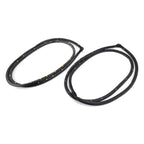 Front Door Weather Seal Strip Pair for 2002 2003 2004 2005 2006 Honda Integra Acura RSX DC5