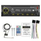 1DIN Car Radio with 2.5D Touch Screen Bluetooth FM MP3 Stereo Receiver and DAB