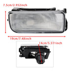 1992-1998 BMW E36 3-Series Front Fog Light Trim Pair Without Bulbs