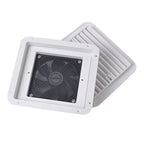 12V Mute Exhaust Ventilation Fan for RV Caravan Trailer Side Air Cooling