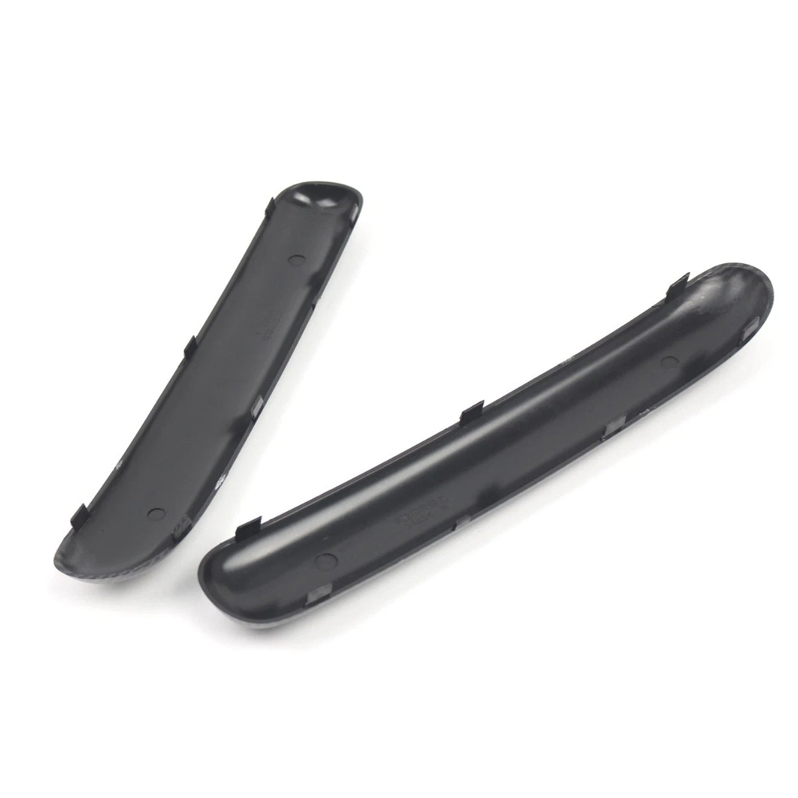 Mini One Cooper R50 R52 R53 2001-2004 Carbon Fibre Front Bumper Trim Set Pair