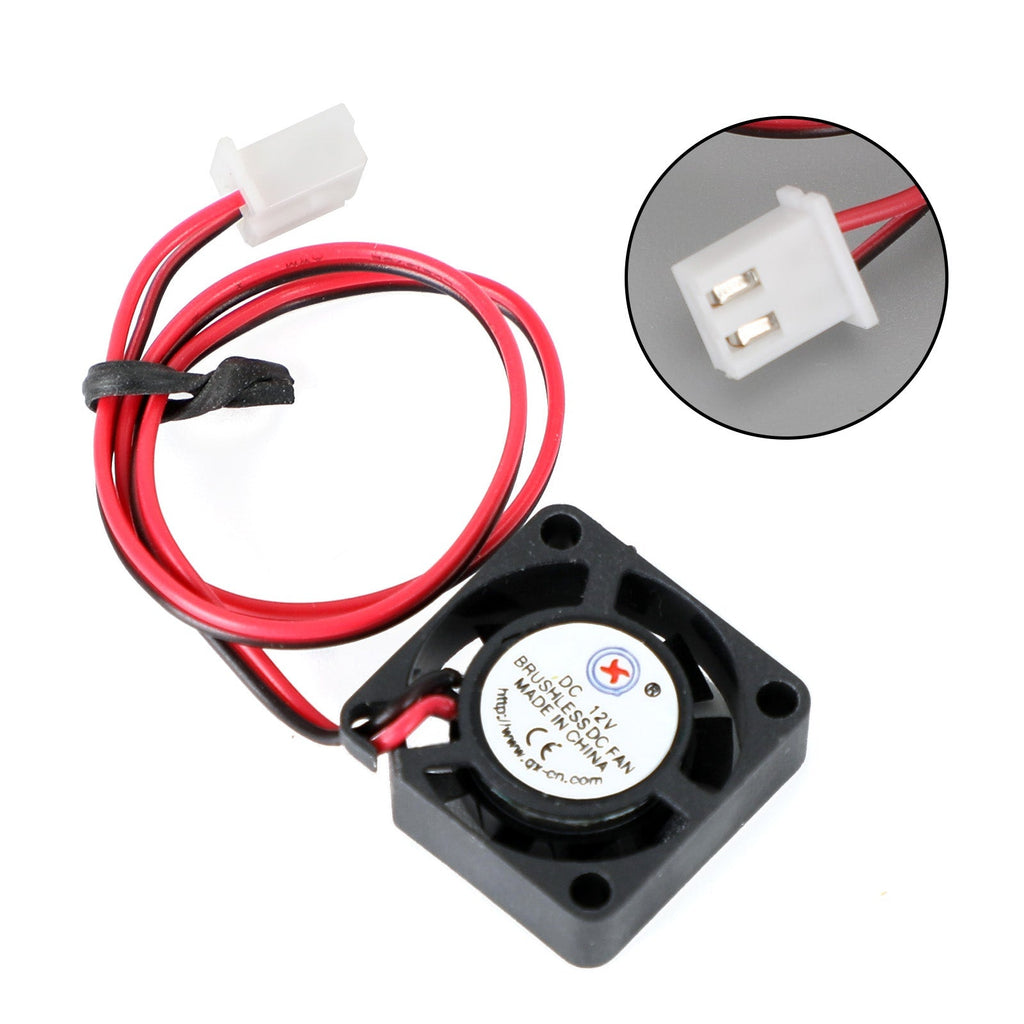 12 Volt 2 Pin Brushless Blower Cooling Fan 20x20x6mm 0.06A 2006