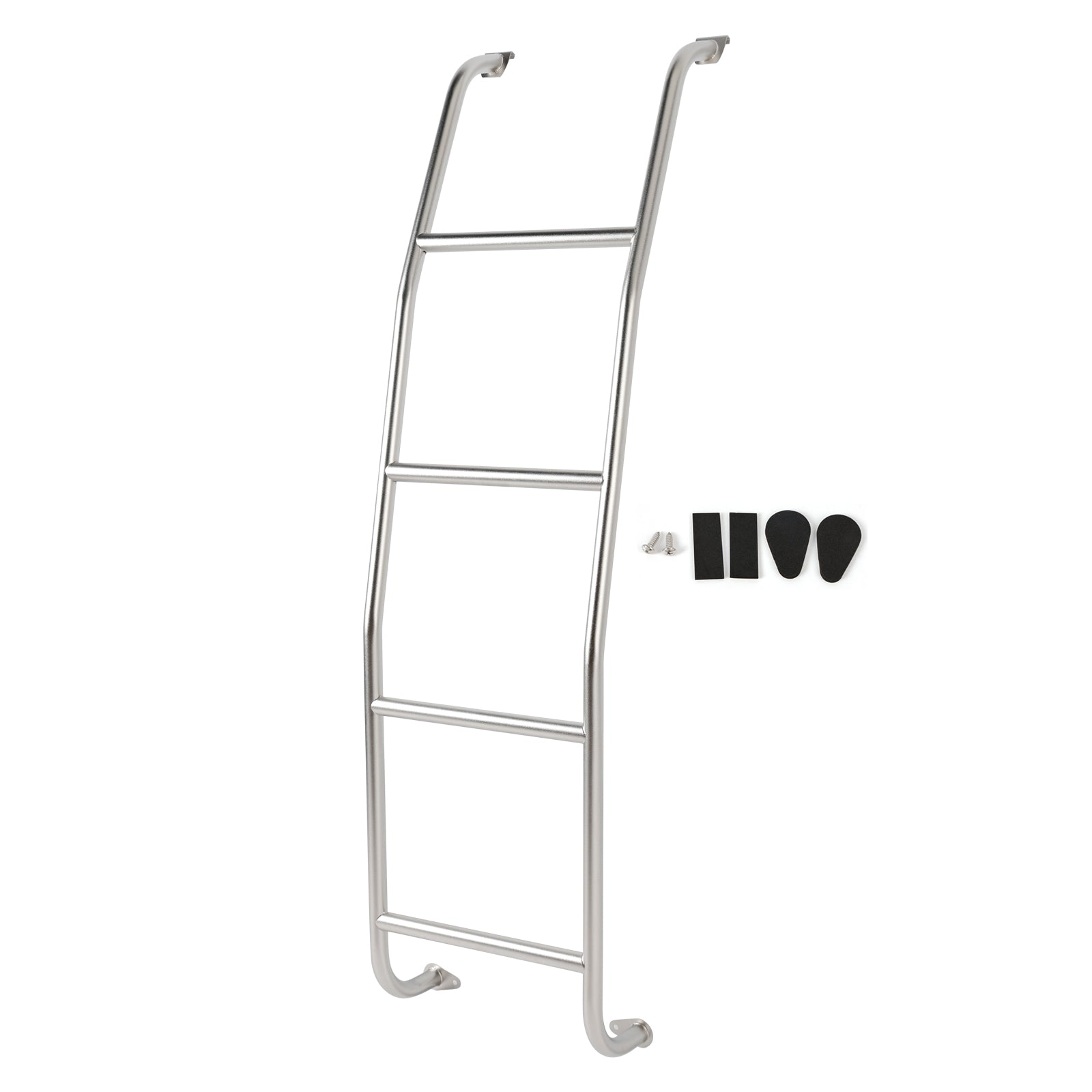 1997-2024 CHEVROLET Express 1500/2500/3500 Stainless Steel 4-Step Van Ladder 093C97