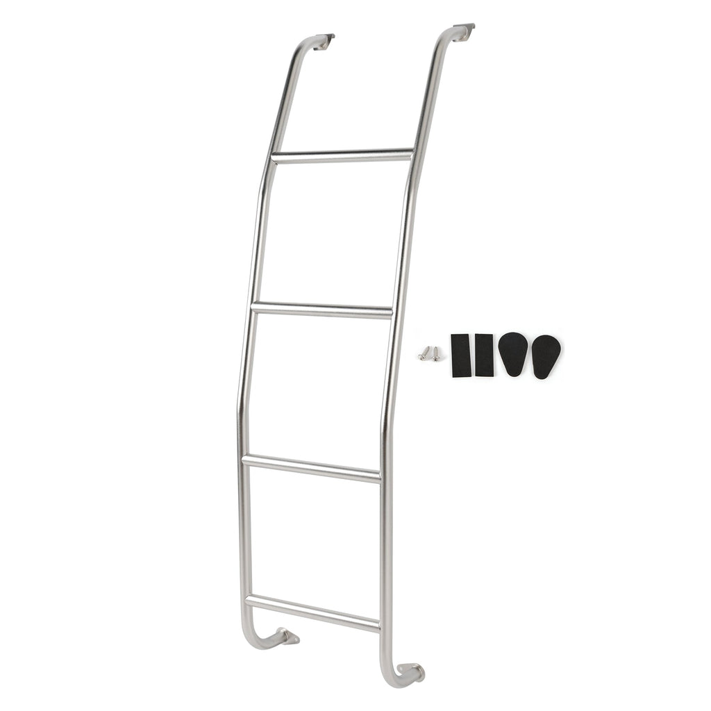 GMC Savana 1500 2500 3500 Stainless Steel 4-Step Exterior Van Ladder 093C97