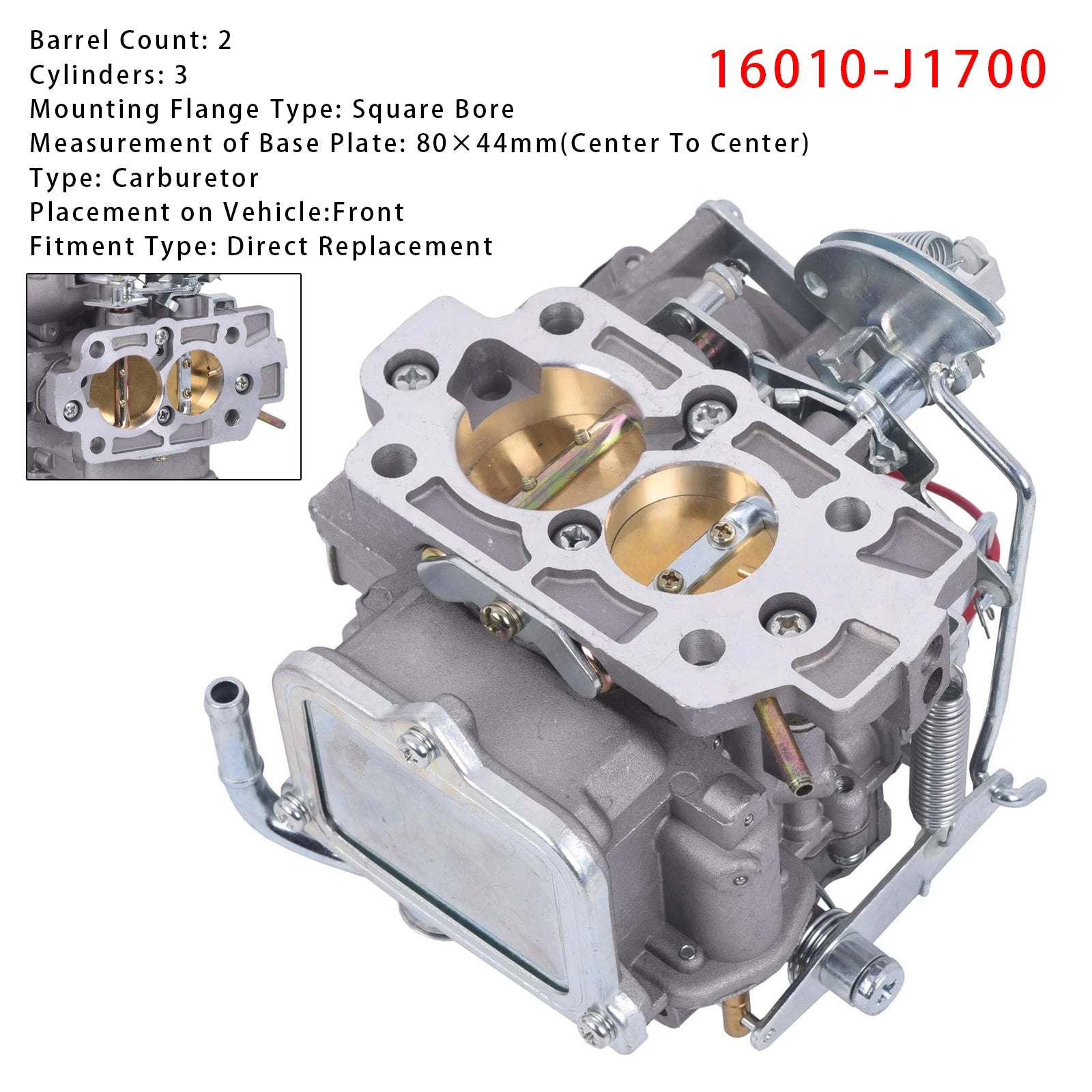 16010-J1700 Carburetor Assembly 1984 Bluebird