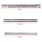 1996-1998 Lexus LX450 FZJ80 6PCS Door Belt Molding 75710-60011 75720-60011