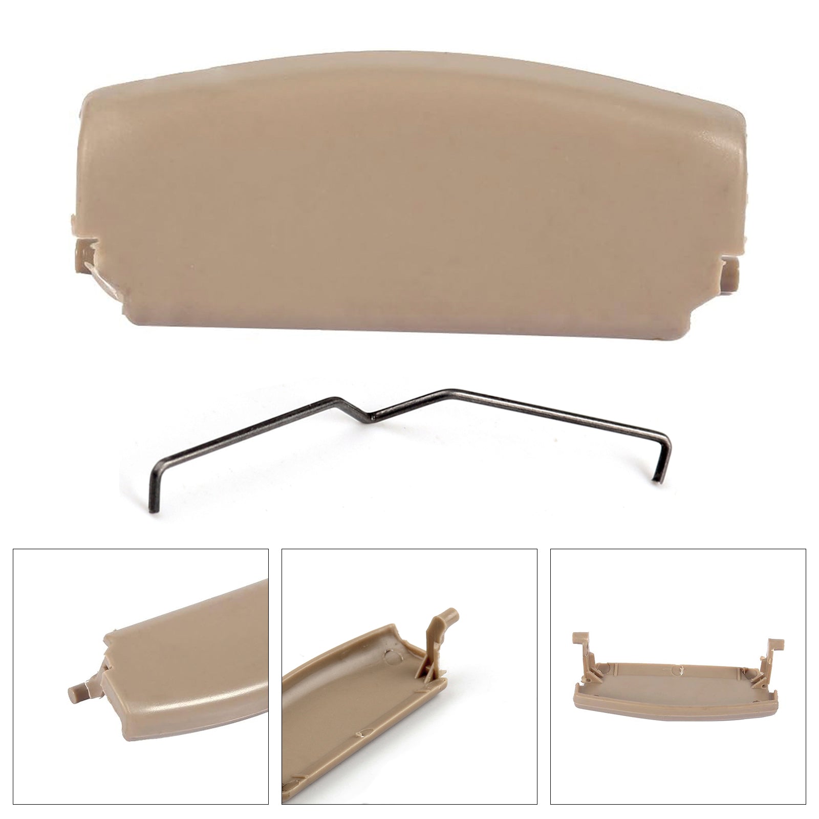 2001-2008 Audi A4 B6 B7 Center Armrest Lid Latch Assembly Beige 8E0864245E