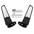 2000-2019 Suzuki GSXR Adjustable Rearview Mirrors with Wing Fin Design 600 750 1000