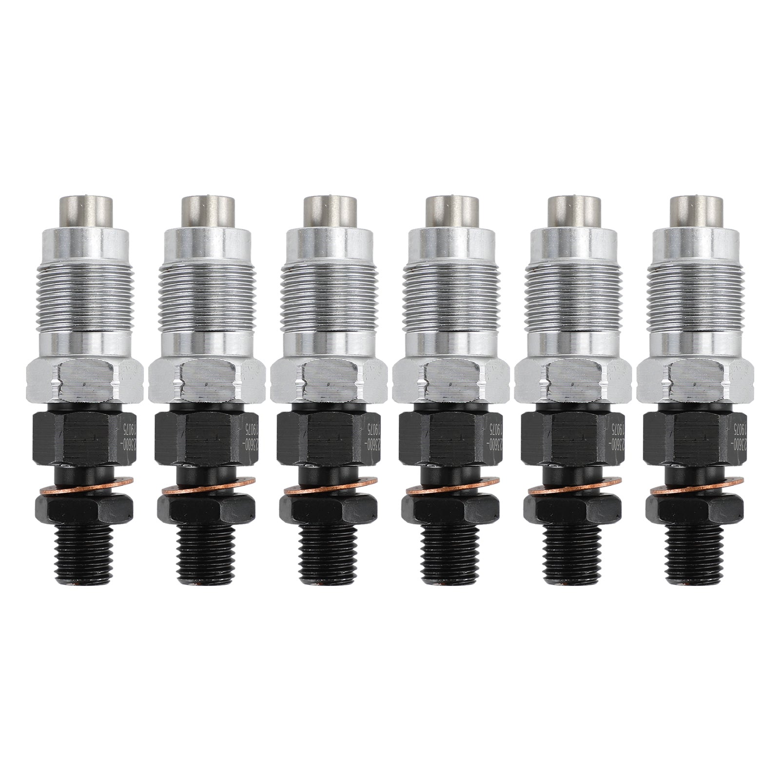 Toyota Land Cruiser HZJ 1990-2007 Six Fuel Injectors OEM Part 23600-19075