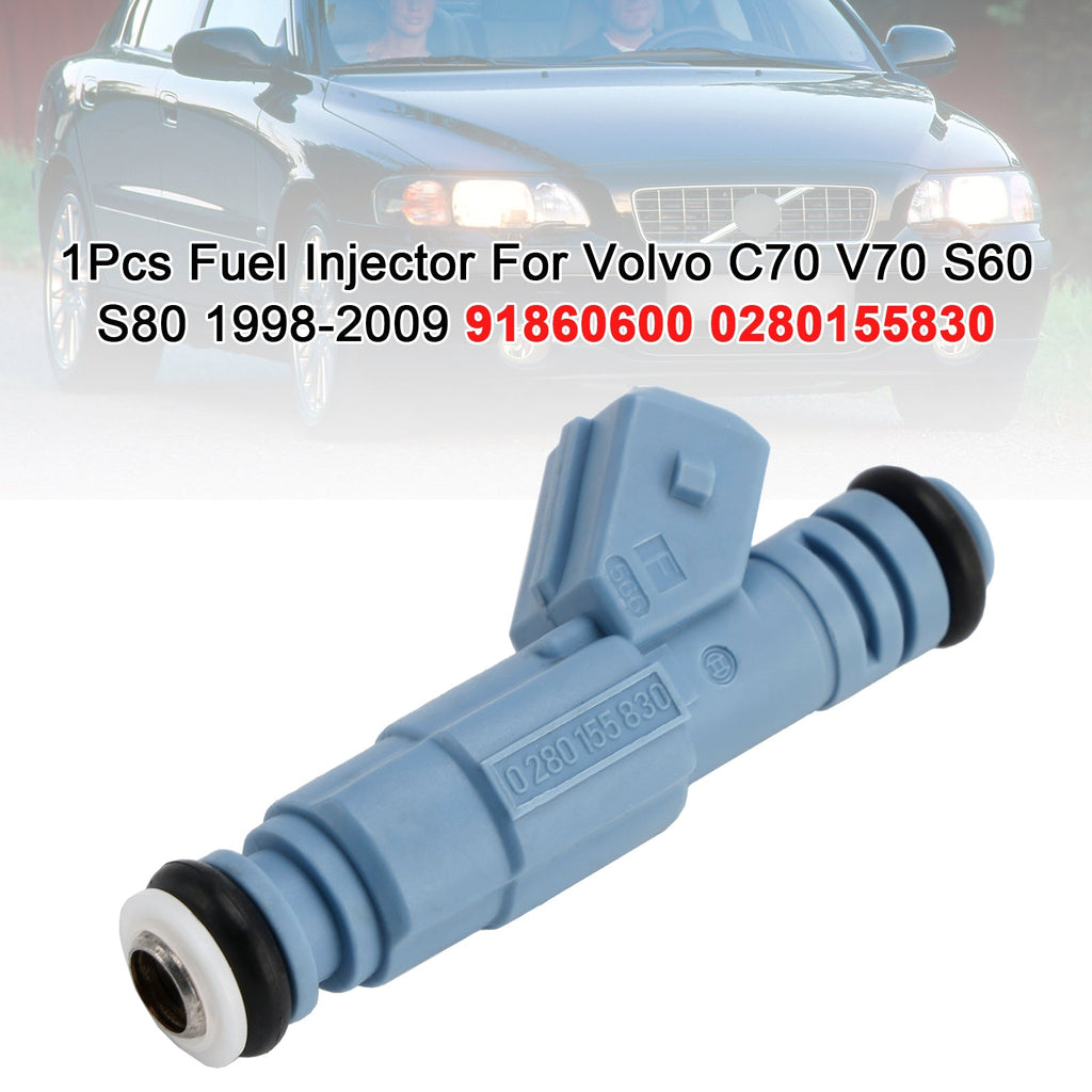 Volvo Fuel Injector 91860600 0280155830 C70 V70 S60 S80 1998-2009