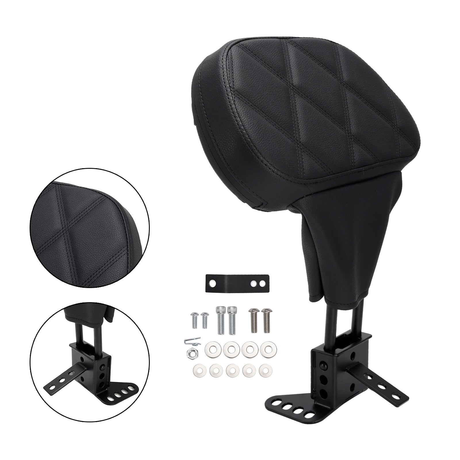 Tri Glide Road King Road Glide Street Electra 1988-2008 Driver Backrest Pad