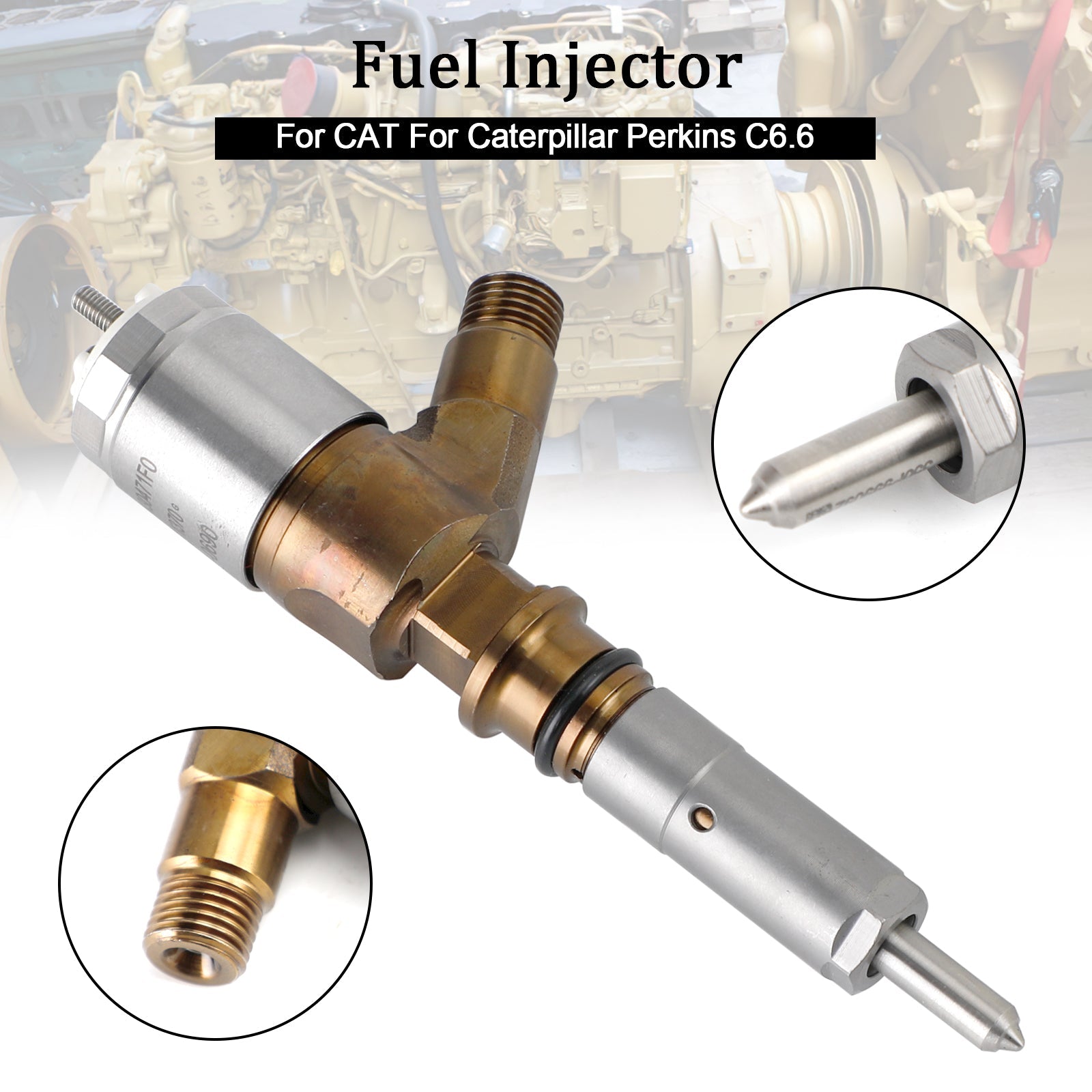 Fuel Injector Assembly 2645A749 CAT Perkins C6.6 Diesel Engine 320-0690