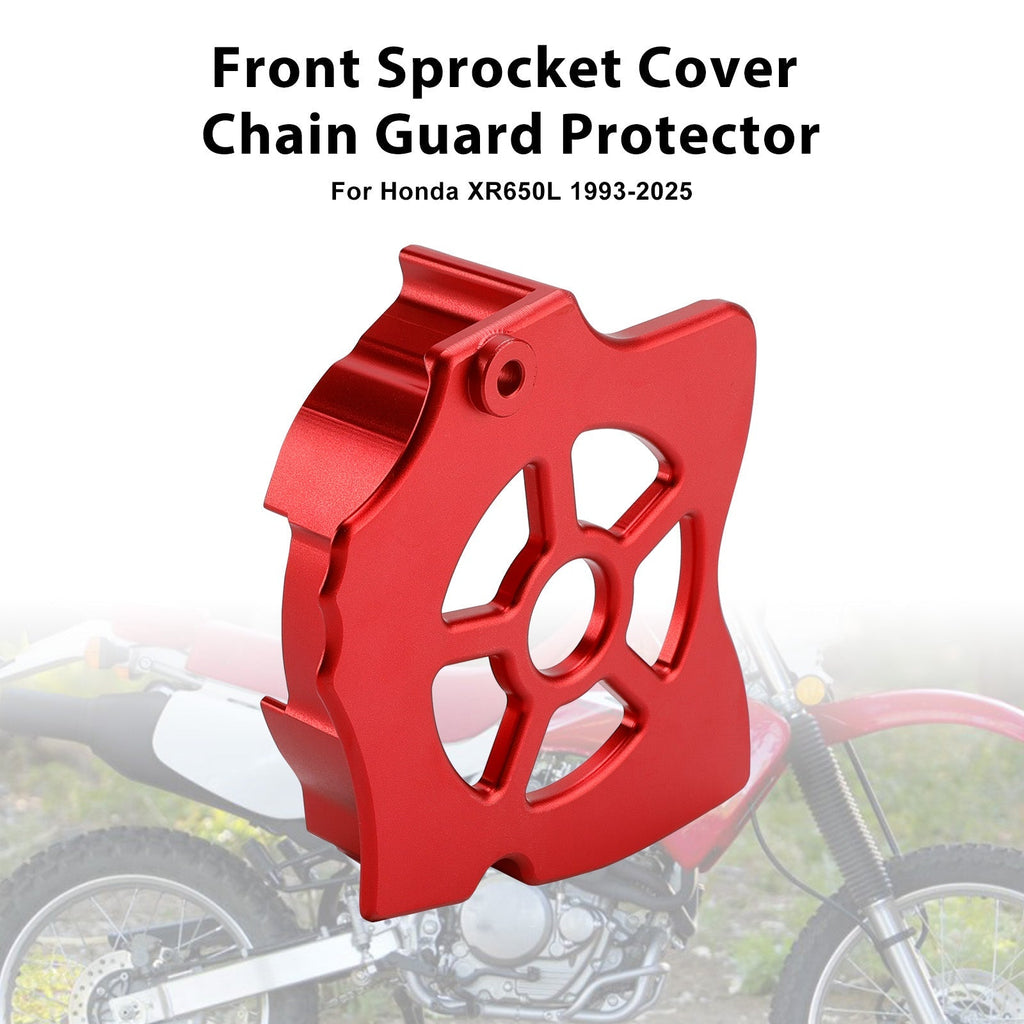 XR650L Front Sprocket Protection Cover Chain Guard 1993 to 2025 Honda