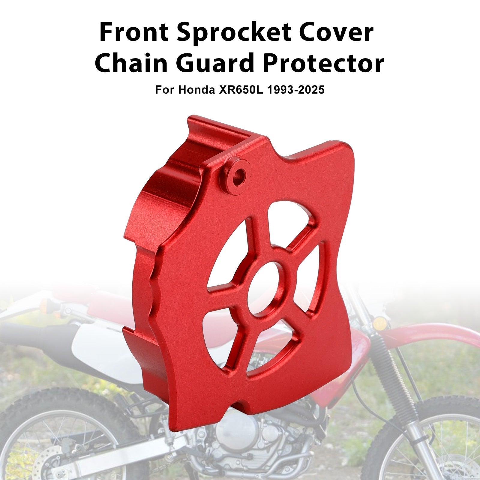 XR650L Chain Guard Front Sprocket Protector Cover 1993 to 2025 Honda