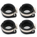4 PCS Intake Manifold Boots for 1981 1982 Kawasaki KZ1100 KZ1000 16065-1135