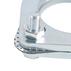Pair of 2.5 Inch 64mm Steel Exhaust Pipe Flanges with Bolts for Repair Joints