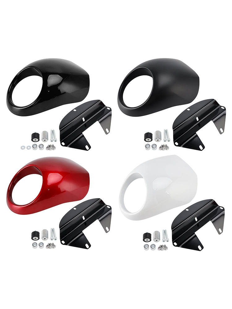 1973 and Later Sportster FX Dyna XL 883 1200 Headlight Fairing Cover Light Shield