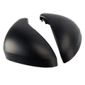 2006-2015 Peugeot 207 Hatchback Matte Black Rearview Side Mirror Housing Covers 9680194877