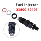 Toyota Hilux Hiace 3L 2.8L Engine Fuel Injector OEM 23600-59105